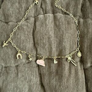 Gold Charm Necklace